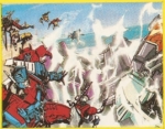 Battle Trypticon autobots 铁甲龙 汽车人